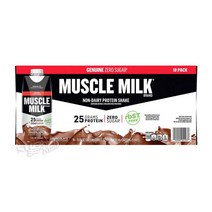프로틴 쉐이크 초콜릿 18팩 MUSCLE MILK GENUINE PROTEIN SHAKE CHOCOLATE