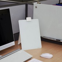 책상 강화 유리 메모 보드 보드판 사무실 글라스 화이트 글래스 칠판 백페인트 그라스