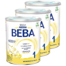 수입 독일 분유 네슬레 분유 베버 1단계 BEBA 1 Anfangsmilch 800g x 3