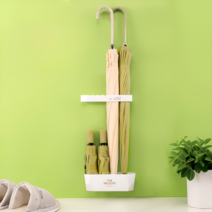 이더커머스 벽부착 무타공 우산거치대, 1세트