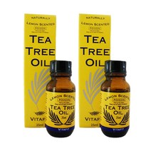 비타핏 (Vitafit) 레몬향 티 트리 오일 25ml X 2개, 50ml, 1세트