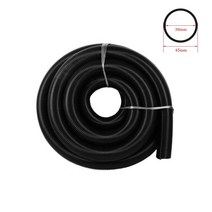 진공관 앰프 내부 38mm 외부 45mm 진공 청소기 스레드 호스 빨대 부드러운 54, 검정-7m(38mm)