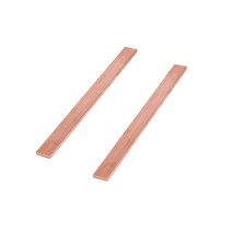 강철판 알루미늄판 플레이트 99.9% 퓨어 레드 구리 플랫 금속 두께 1/1mm 2mm 3mm 4mm 5mm T2 스트립 DIY 소재 1 개, [16] 3x40x250mm, 1개
