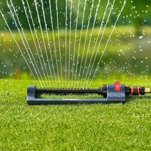 AquaStar 정원 스프링클러 전원주택 잔디 물주기 분수 이동식 스프링쿨러 마당 관수