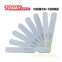 SSK 시크니스게이지 100B25 틈새게이지 치크니스게이지 두께게이지 두께측정 거리측정 측정기 에스에스케이 카리스툴