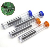 용접와이어 15pcs 0.8mm 휴대용 납땜 와이어 펜 실버 솔더 와이어 휴대 전화 악기 수리 도구, 파란색 12g, 5개