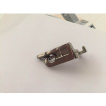 가정용오버록 미니재봉틀4/1 6.4mm 산업용 재봉기 hemmer presser foot/feet for Juki Brother 전형적인 Co, 04 4.0mm
