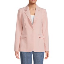 Elie ELIE TAHARI 엘리 타하리 Solid Single Breasted 블레이저 자켓 - PINK QUARTZ141420