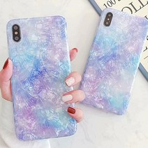 HS&D 아이폰 케이스 레인보우 스톤 휴대폰