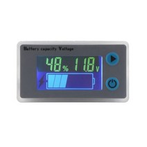 납산 배터리 잔량 메터 게이지 전압 온도 알람 표시기