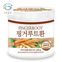 푸른들판 핑거루트 판두라틴 환 200g 1통 휭거루트 인도네시아산, 1개