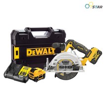 디월트 12V MAX / 5.0Ah 브러쉬리스 5.5인치 (140mm) 원형톱 5.0Ah 배터리 2개 풀세트 DCS512J2T 미니 전동 충전 무선톱
