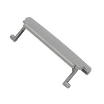 블랙/그레이/베이지 자동차 팔걸이 뚜껑 콘솔 커버 래치 클립 캐치 아우디 A3 8P 03-12 자동 센터 액세서리, [02] GRAY