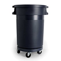 쓰레기통 분리수거함 이동식 식당 레스토랑 업소용, 120리터