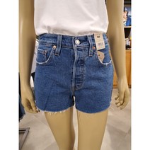 [리바이스] 여성 501 오리지널 하이라이즈 진 데님 반바지 563270249