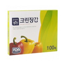 명진 굿에디션 크린 위생장갑 100매, 없음