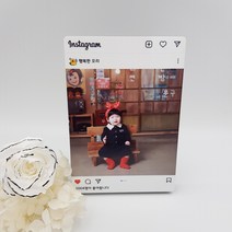 금속사진 블랙액자 126 핸드폰 사진인화 가족 결혼 돌사진 액자 선물 주문제작