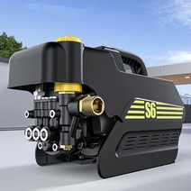 자동차 바이크 무선 고압 세차기 세차총 세차펌프 세척기 손세차 휴대용 공장 거품 스프레이, s6, 220v-230v