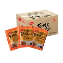 정통 유럽 돈까스소스 30g 낱개판매 캠핑용 단독세대 간편포장, 200개한박스