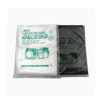 한셀GR63 배접 비닐봉투 중/재활용/분리수거 50L100매, 상세설명 참조, 유백