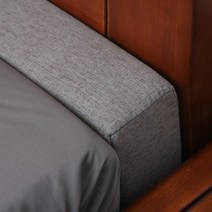 침대 틈새 쿠션 매트리스사이 맞춤형 스펀지 패브릭, 150cm커피