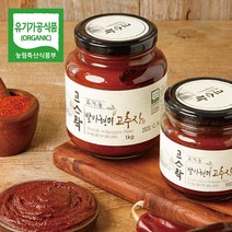 [웰굿] 유기농 전통 발아현미 태양초 고추장 500g, 단품