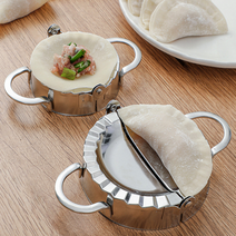 스텐 만두 만두틀 제조기 왕만두 간편만두 빚기 제작틀, 7.5cm