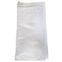 sioncompany_크로스 네프킨 흰색 47x47 X10개 린넨수건 킨 양식킨 넨킨 식당무릎덮개 호텔킨