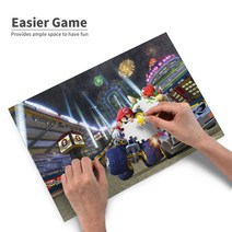 China Oem 슈퍼 마리오 아침 교육 도안 대형 퍼즐 300조각 맞추기, 80개, 공통색