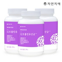 자연지애 프리미엄 프롤린 유산균 ++ 200g x 3개, 선택완료, 단품없음