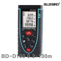 측정기 블루버드 DD-B100 0.2-100m 1㎜ ±2㎜ 인테리어 미니 골프 방수 공사 측기사 레이저 거리 (C90)