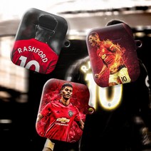 와우박스 맨유 마커스 래쉬포드(Marcus Rashford) 커스텀 축구 에어팟 버즈 하드 케이스, 무광 하드케이스, 버즈(밑판 검정색)