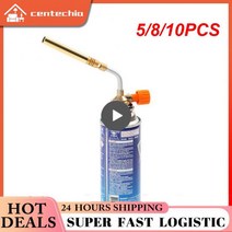 스테인레스 스틸 수동 점화 건 휴대 스프레이 고온 신뢰할 노즐 5 8 10, 01 01 5pcs