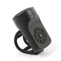 자전거벨Bicycle Charging Horn Bike Handlebar Alarm Ring Bells Super Loud USB Safety Warning Cycling, 01 black