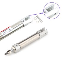 소형유압실린더 가이드실린더 이원 소형 실린더 SMC 타입 CDJ2D 16mm 직경 5 10 15 20 25 30 40 50 스트로, 09 100mm stroke_01 BORE 16mm