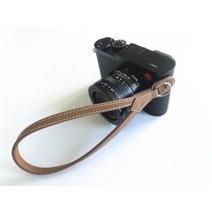 카메라 넥스트랩 카메라 목걸이 벨트 라이카 라이카 M9p 대형 M-PXE D-LUX7q116 카메라 Q2 가죽 손목 밴, 단일옵션, 라이카 오리지널 손목 밴드 브라운
