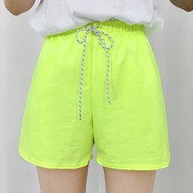[핵편함] 형광 비치 숏 팬츠