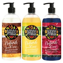 [공식수입] 파모나 트로픽칼 핸드워시 픽 (바나나_파인애플_브랙베리) 500ml 3종, 핸드워시 3종(바나나+블랙베리+파인애플)