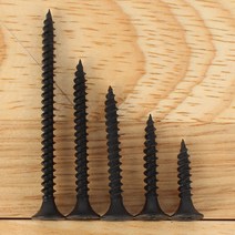 석고용 피스 나사 앙카 19mm 25mm 32mm 38mm 50mm, 석고피스(흑색), 50mm(500개)1봉지