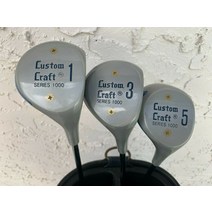 CUSTom Craft 크래프트 커스텀 시리즈 1000 골프 클럽 우드 3개 세트 Series