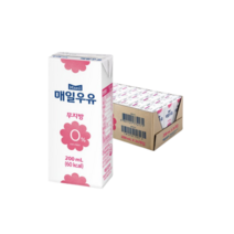 매일유업 멸균우유 200ml, 24개입 x 2개