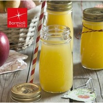 이태리 내열 유리병 밀크티병 주스병 밀폐 뚜껑 유리 우유병 쥬스 용기, 200ml