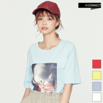 에이치커넥트 아트워크 포인트 티셔츠_30171-131-414-06 (30171-131-414-06)