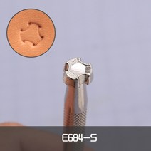 금속 가죽 작업 안장 만들기 도구 조각 공예 스탬프 스탬핑 솔리드 DIY 인쇄 용품, 01 E684-S