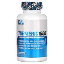 이보루션 뉴트리션 Turmeric1500 베지캡슐 90정