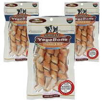베게브랜드 스마트 베게본 사사미혼합 4P, 치킨 + 밀크 혼합맛, 3개