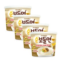 [아이배냇] 베베 순보들면 이유식 4종 30g x 4개 면영유아식, 순보들면 쇠고기