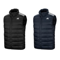 아디다스 에센셜 3S 오리털 패딩조끼 GH4583 GH4584