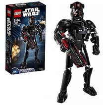 레고 Star Wars Episode VIII Elite Tie Fighter Pilot 75526 Building Kit (94 Piece), One Color_One Size, One Color, 상세 설명 참조0