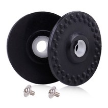 LETAOSK 형제 실버 리드 뜨개질 기계 SK210 에 맞는 고리와 나사가 고무 휠 2, 한개옵션0